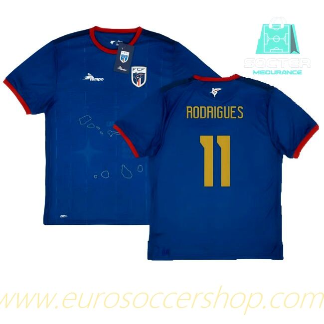 2024-25 Edition FIFA Approved Cape Verde Home Kit (Rodrigues 11)