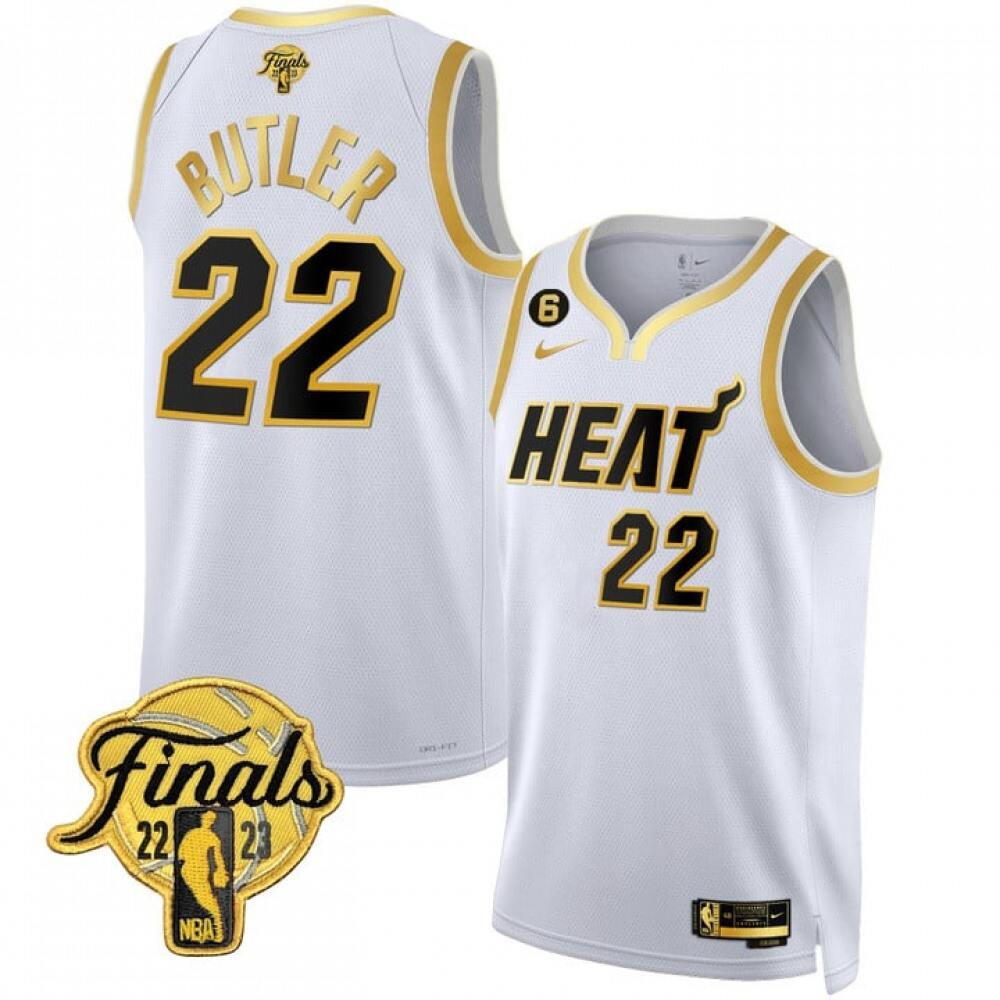 Fan Favorite Premium Men's Heat #22 Jimmy White Basketball Jersey