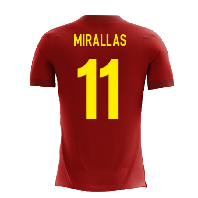 Game Replica Belgium Home Supporter Shirt (Adults) (Mirallas 11)