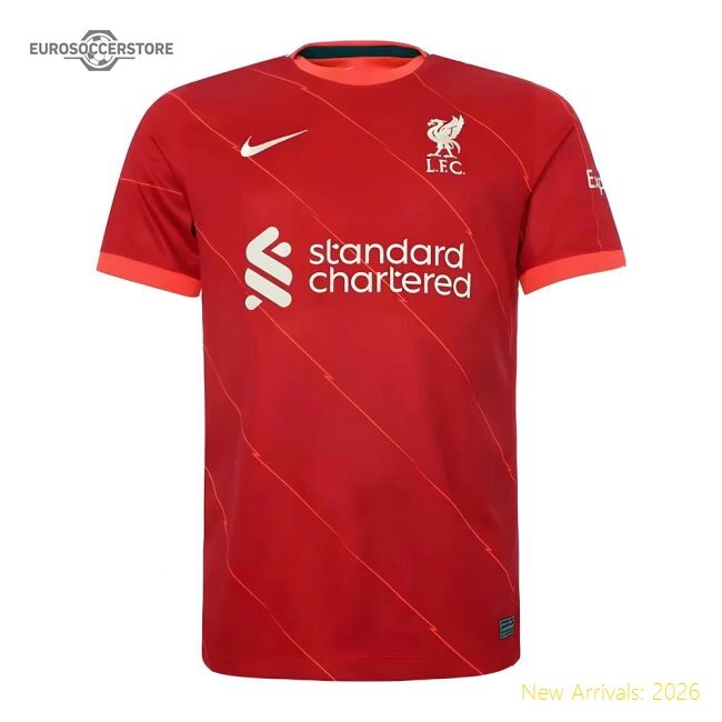 Luxury Home Liverpool Jersey 2021-2022 Moisture-wicking
