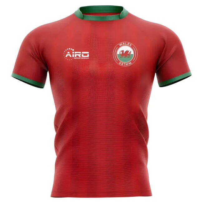 Original Replica Wales Home Replica Jersey for Womens