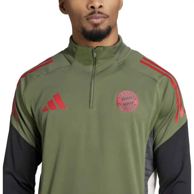 2025-2026 Bayern Training Shirt (Base Green) Durable Stitching