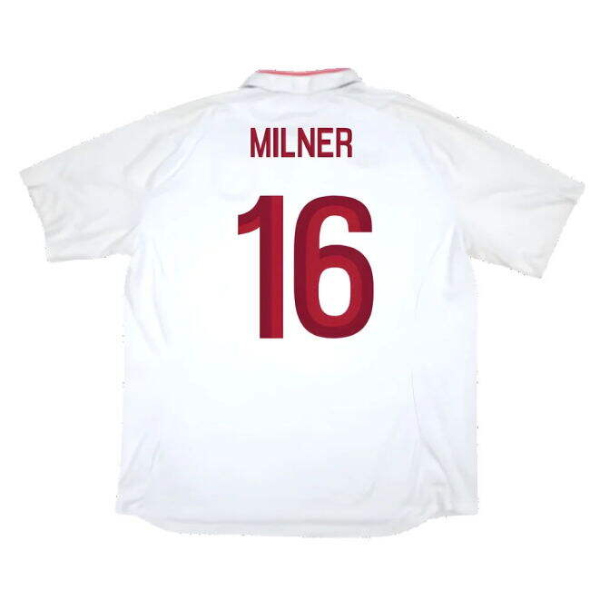 England 2012-13 Home Shirt (Good) (Milner 16)