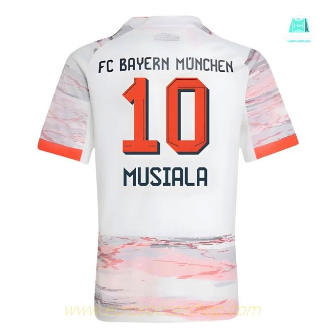 2025-2026 Bayern Munich Away Shirt (Kids) (Musiala 10)
