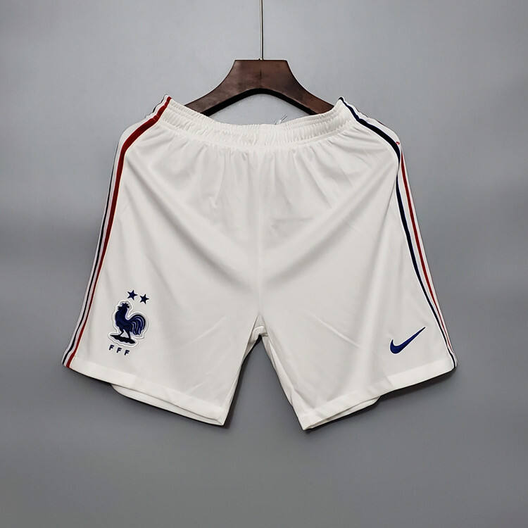 20-21 FRANCE EURO 2020 SOCCER JERSEY AWAY WHITE FOOTBALL SHIRT -