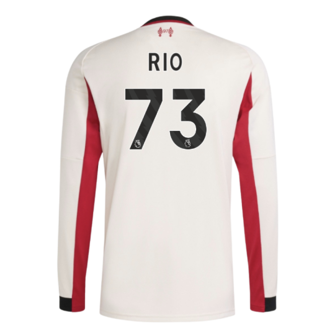 Liverpool Away Football Jersey 2025-20 - Rio #73 L S