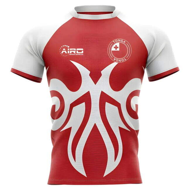 2025-2026 Tonga Home Concept Rugby Shirt - Baby