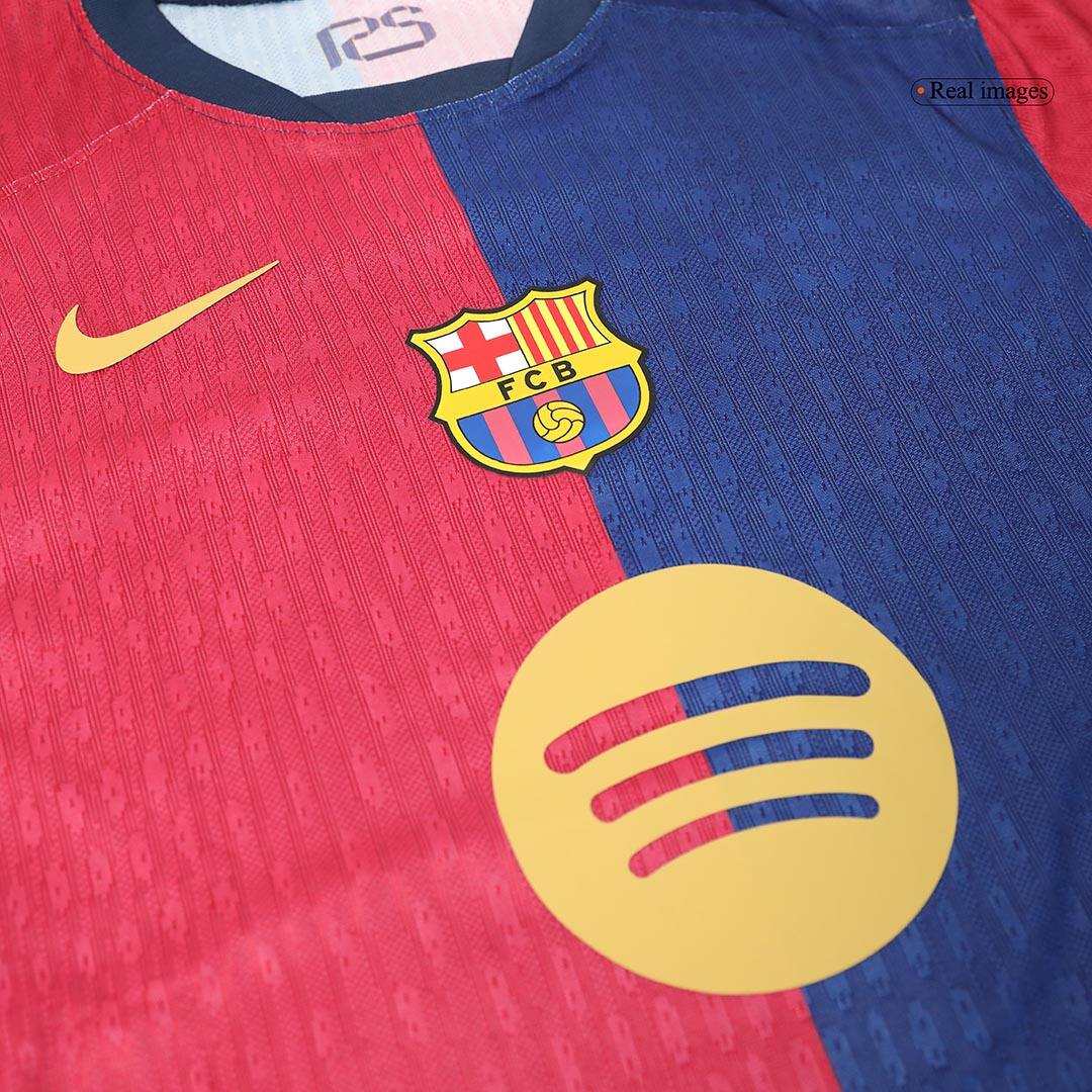 Player Version RAPHINHA #11 Barcelona Home Soccer Jersey 2024/25 - Spo