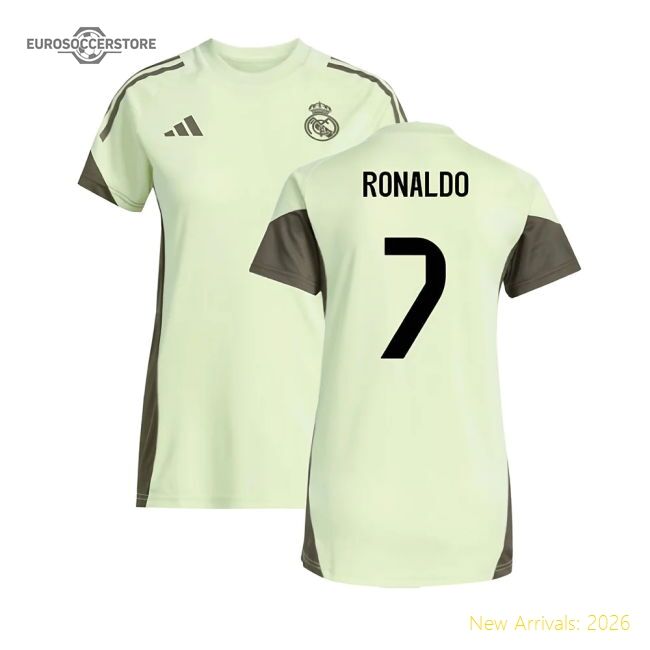 2025-2026 Real Madrid Training Jersey (almost Lime) - Collectors Item