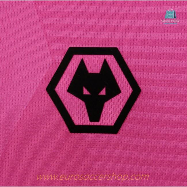 2025-2026 Wolves Goalkeeper Away Shirt (Pink) - Kids