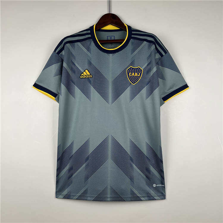 Boca Juniors 2324 Football Shirt Third Grey Soccer Jersey - Official
