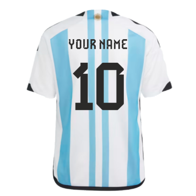 Updated Breathable Argentina Home Team Kit (Kids)