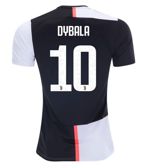 2019-20 JUVENTUS HOME PAULO DYBALA 10 SOCCER JERSEY SHIRT - Official