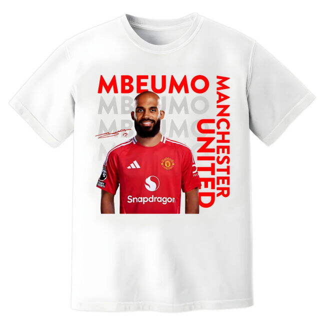 Bryan Mbeumo Man United New Signing football T-Shirt (Men