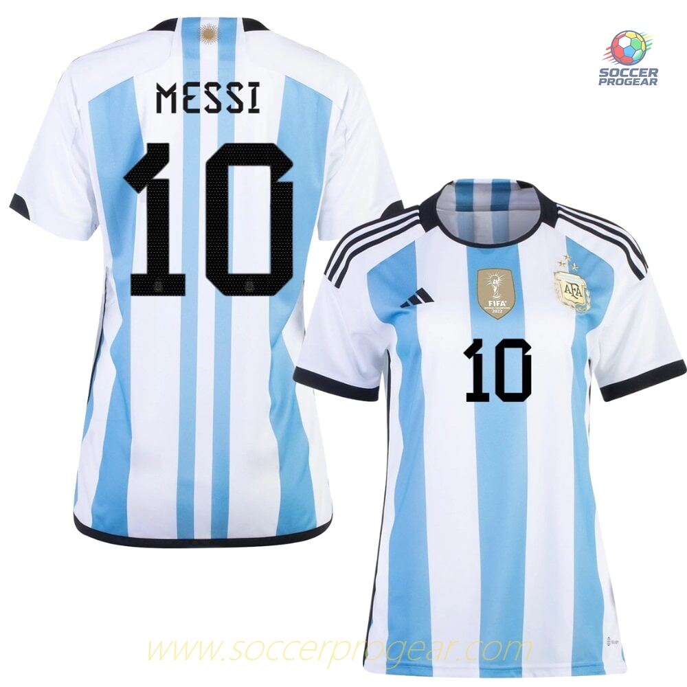 ARGENTINA Authentic 3 STAR WOMEN JERSEY 2022-23 MESSI
