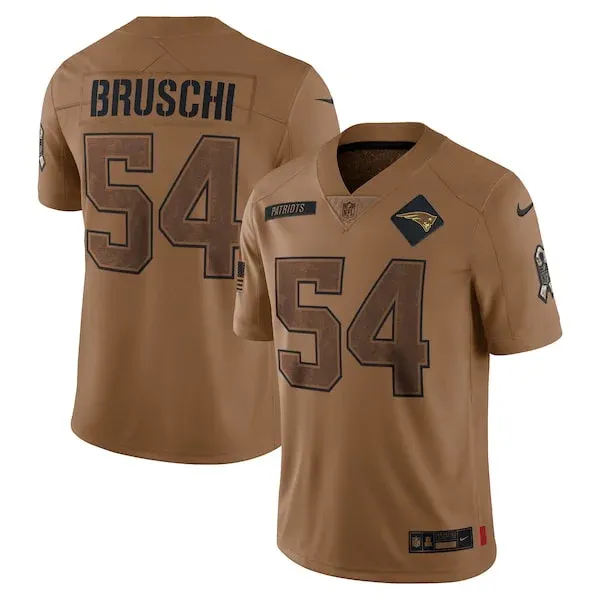 New England Patriots Limited Football Jersey - Brown S | player jersey