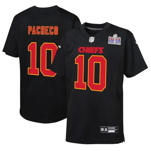 Kansas City Chiefs Game NFL Jersey - Black | Durable Football Apparel