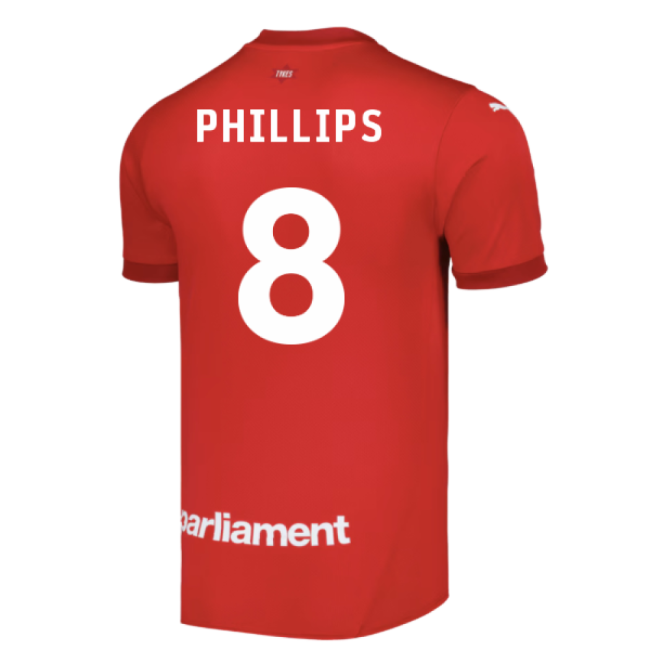 Pro Series Football Barnsley Home Shirt Phillips #8 New Release Ma...