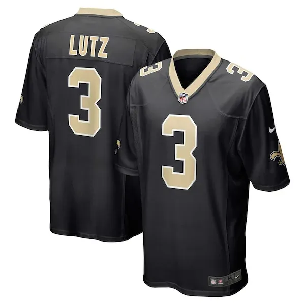 New Orleans Saints Game Football Jersey - Black S | authentic jersey