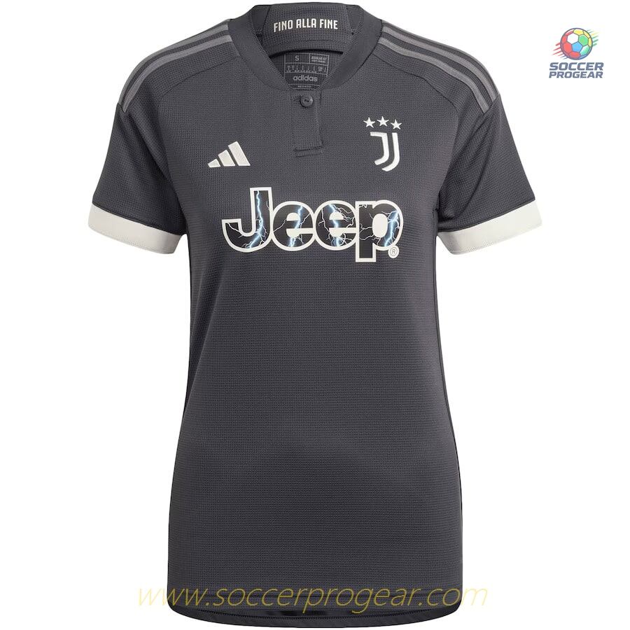 Juventus Third Team Football Shirt 2023 2024 Ladies