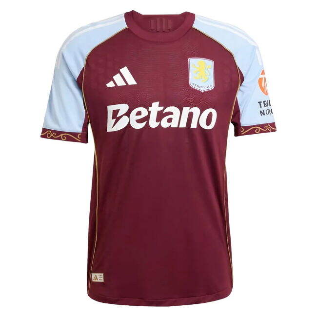 Top Quality Aston Villa 2025-2026 Home Strip
