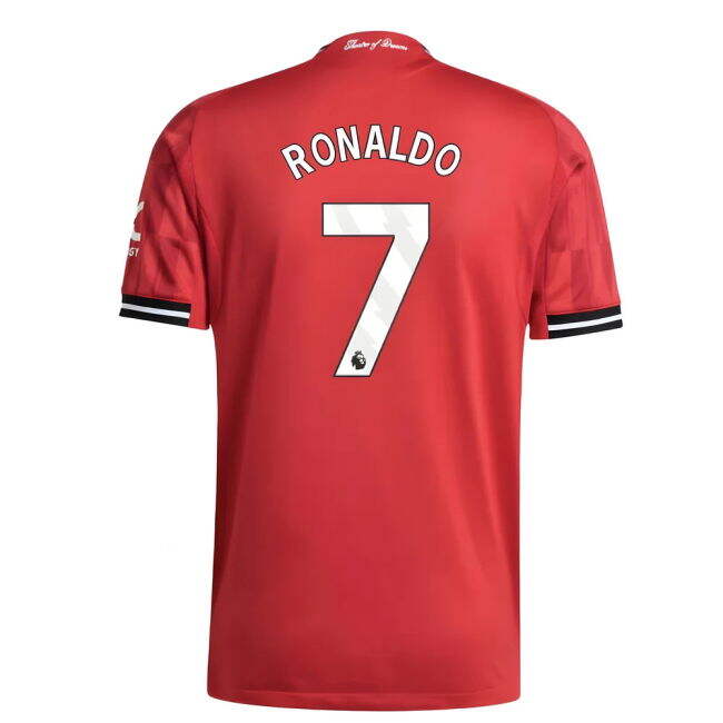 Man Utd Authorized 2025-2026 Man Utd Authentic Home Shirt (Ronaldo 7)