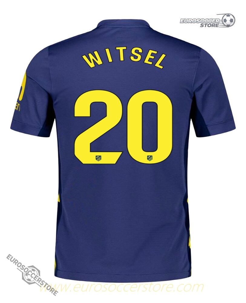Atletico Madrid 25 - 26 Season WITSEL Away Version 20 Football Jersey
