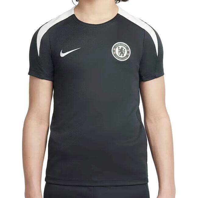 2025-2026 Chelsea Strike Training Shirt (Green) - Kids (Neto 7) - p...