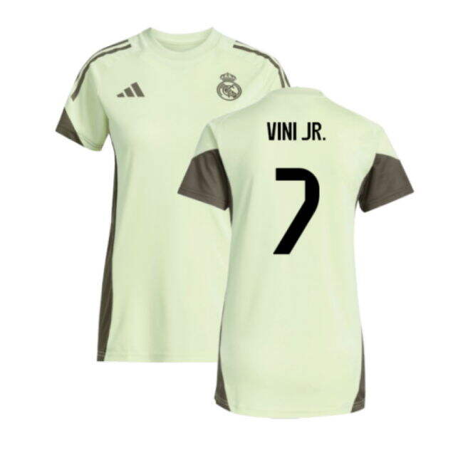 2025-2026 Real Madrid Football Shirt - Womens (Almost Lime)