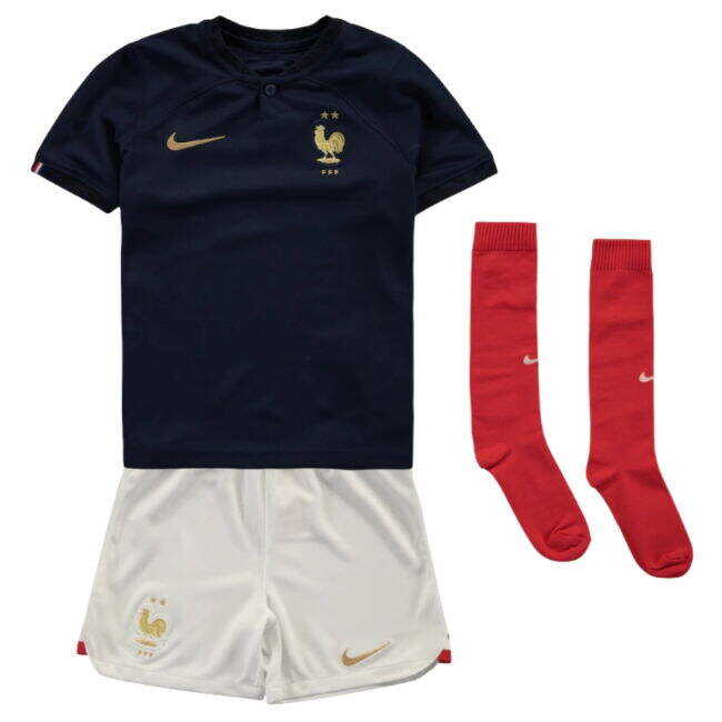 Exquisite 2022-2023 France Home Little Boys Mini Kit (Zidane 10) Online Store