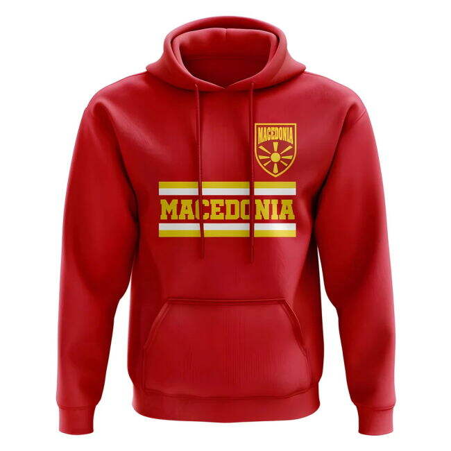 Macedonia Core Football Country Hoody (Red)