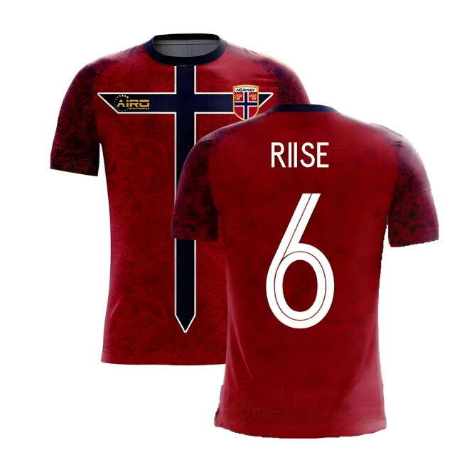 RIISE 6 Original 2025-2026 Norway EURO Home Shirt