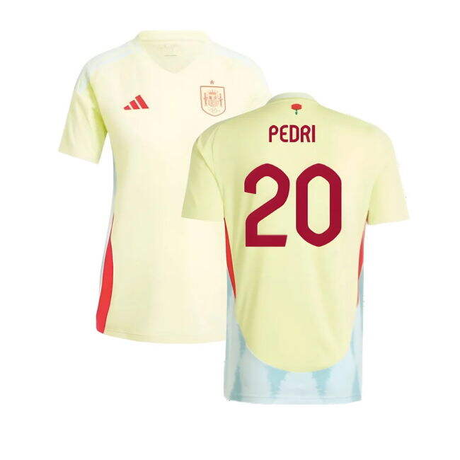 2024-2025 Spain Away Shirt (Ladies) (Pedri 20)