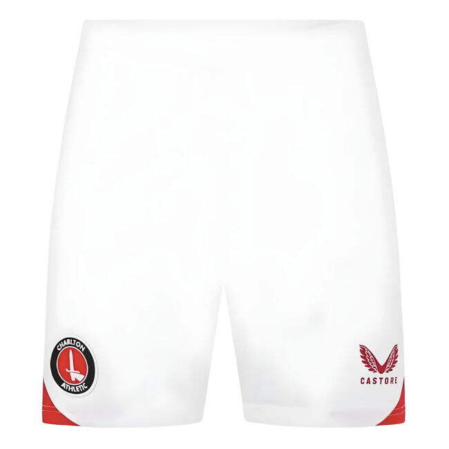 2024-2025 Charlton Athletic Home Shorts (White)