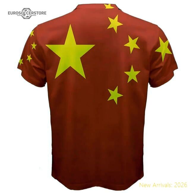 China Chinese Flag Sublimated Sports Jersey - Official Design