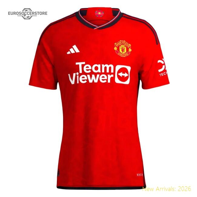 Premium 2023-2024 Man Utd Authentic Home Shirt - Premium Quality