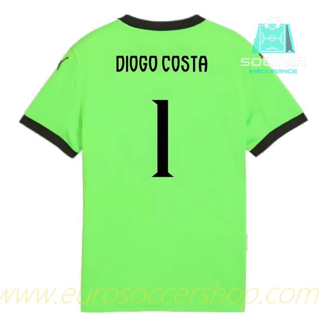 World Cup 2025-2026 Season Portugal Home Shirt Junior (Diogo Costa 1)