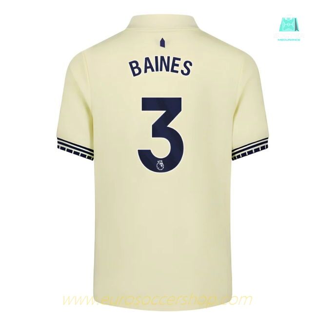 2025-2026 Everton Away Shirt - Kids (Baines 3)