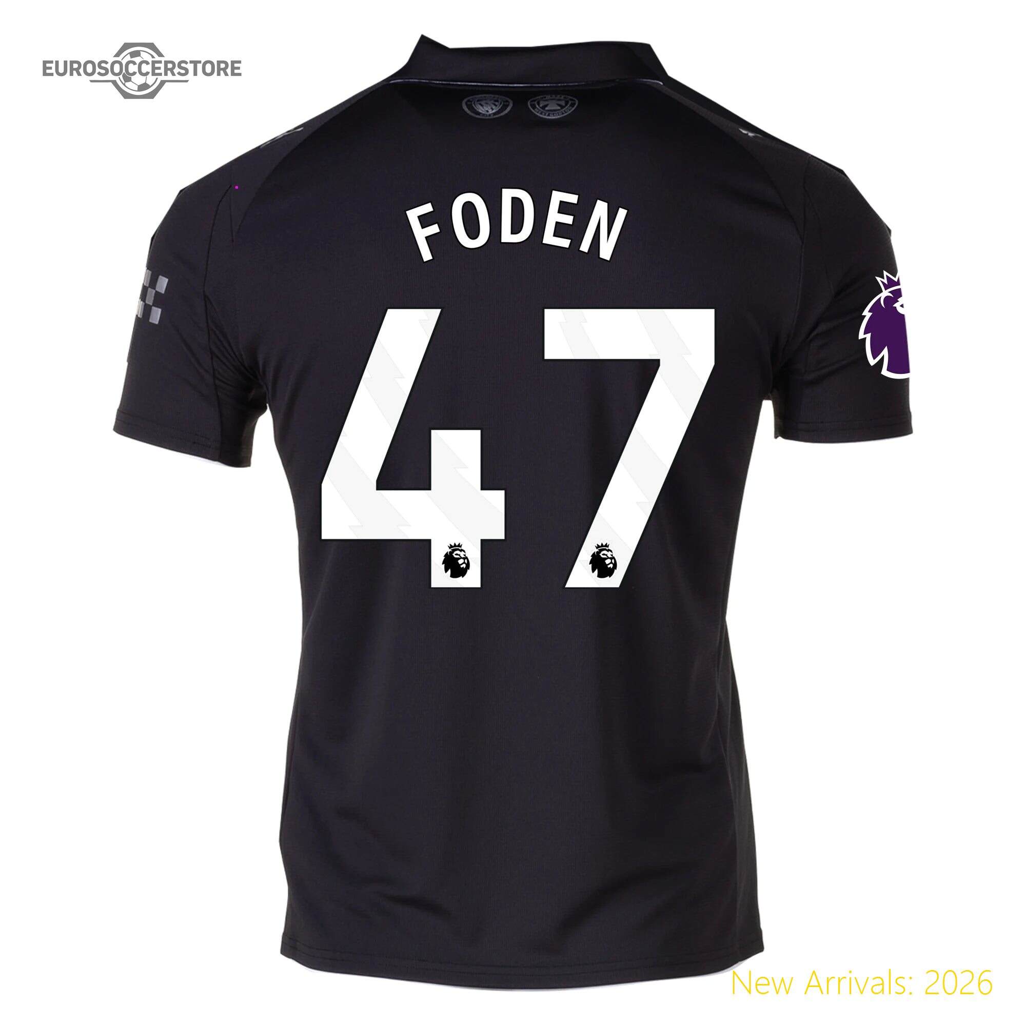 Stylish Eye-catching Men Mci Team Away Official Jersey 2023