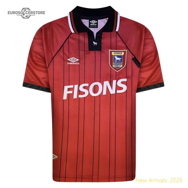 Official 1993-1995 Ipswich Town Away Retro Shirt (your Name)