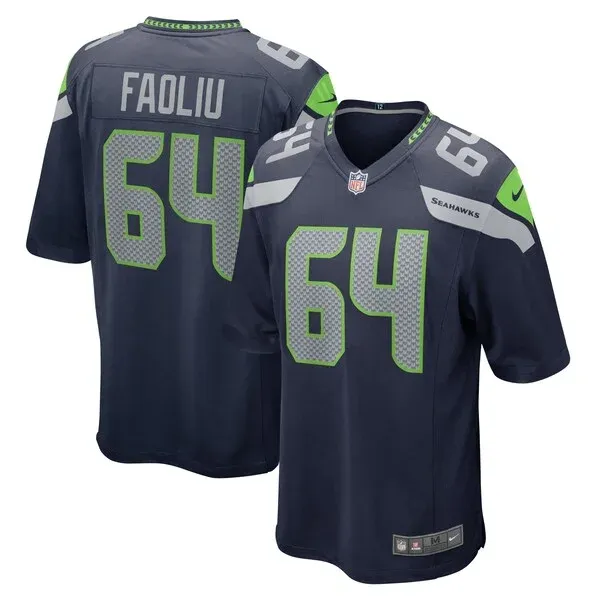 Seattle Seahawks Game NFL Jersey - Navy | Game-Day Football Apparel