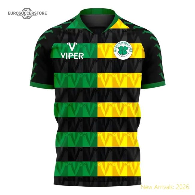 Premium Glasgow Greens 2025-2026 Away Concept Jersey (viper)