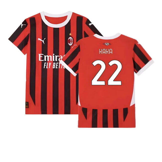 Official Ac Milan 2024-2025 Home - Game Day - Match Day