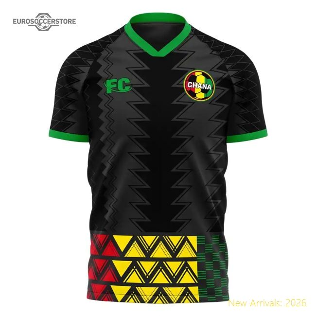 Premium Ghana Concept 20222023 Away Kit Climalite Aeroready