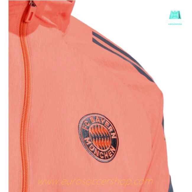 2025-2026 Bayern Munich Presentation Jacket (Easy Coral)