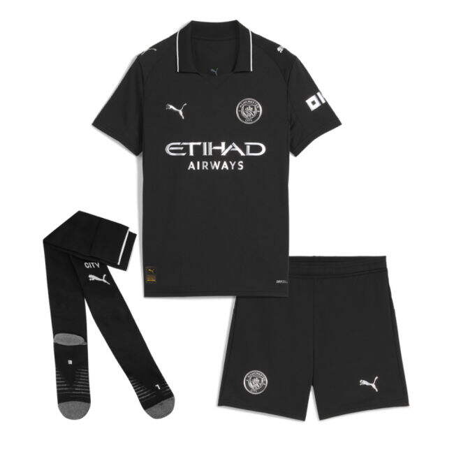 2025-2026 Genuine Man City Soccer Jerseys Away Jersey