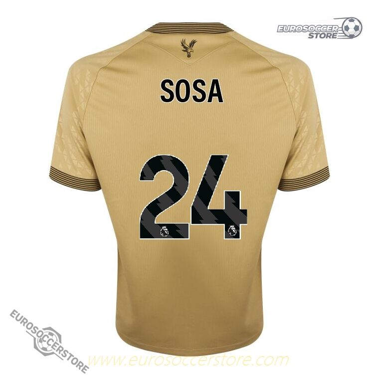 Away SOSA 24 Jersey for Crystal Palace in the 25-26 Season