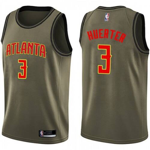 Superior ATL #3 Kevin Huerter 2024 Icon NBA Swingman Jersey Green -
