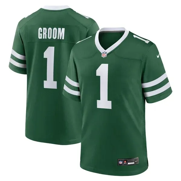 None Game Football Jersey - Green L | NFL fan gear | NFL Football