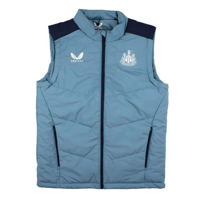 Newcastle Players Bench Gilet 2023-2024 Shirt - (Unisex